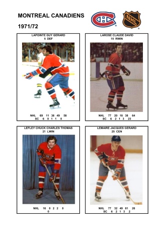 NHL mtl 1971-72 foto hracu4
