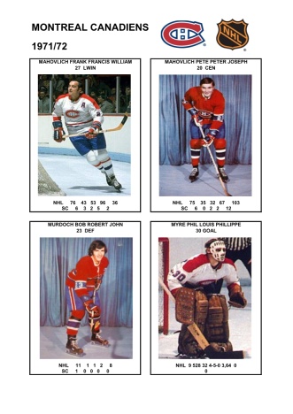 NHL mtl 1971-72 foto hracu5