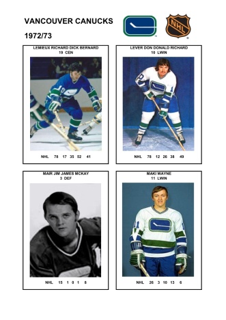 NHL van 1972-73 foto hracu4