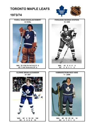 NHL tor 1973-74 foto hracu2