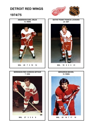NHL det 1974-75 foto hracu1