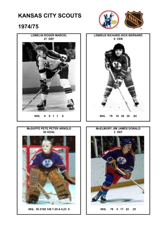 NHL kan 1974-75 foto hracu7