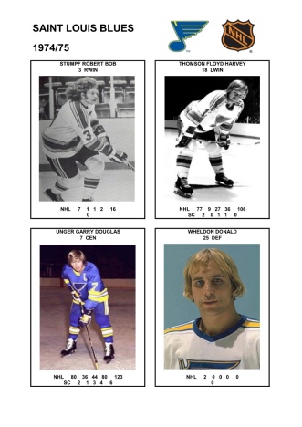 NHL stl 1974-75 foto hracu9