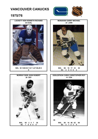 NHL van 1975-76 foto hracu4