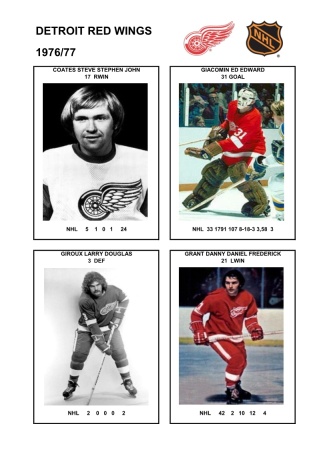 NHL det 1976-77 foto hracu2